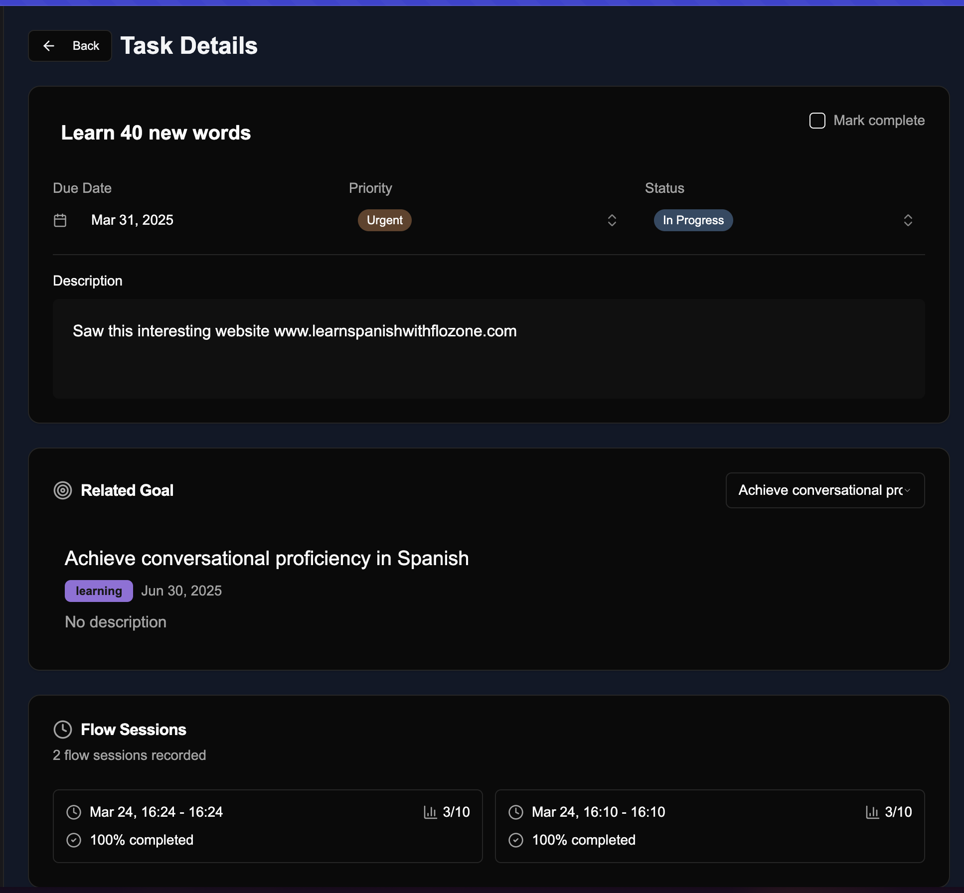 Break Into Manageable Tasks